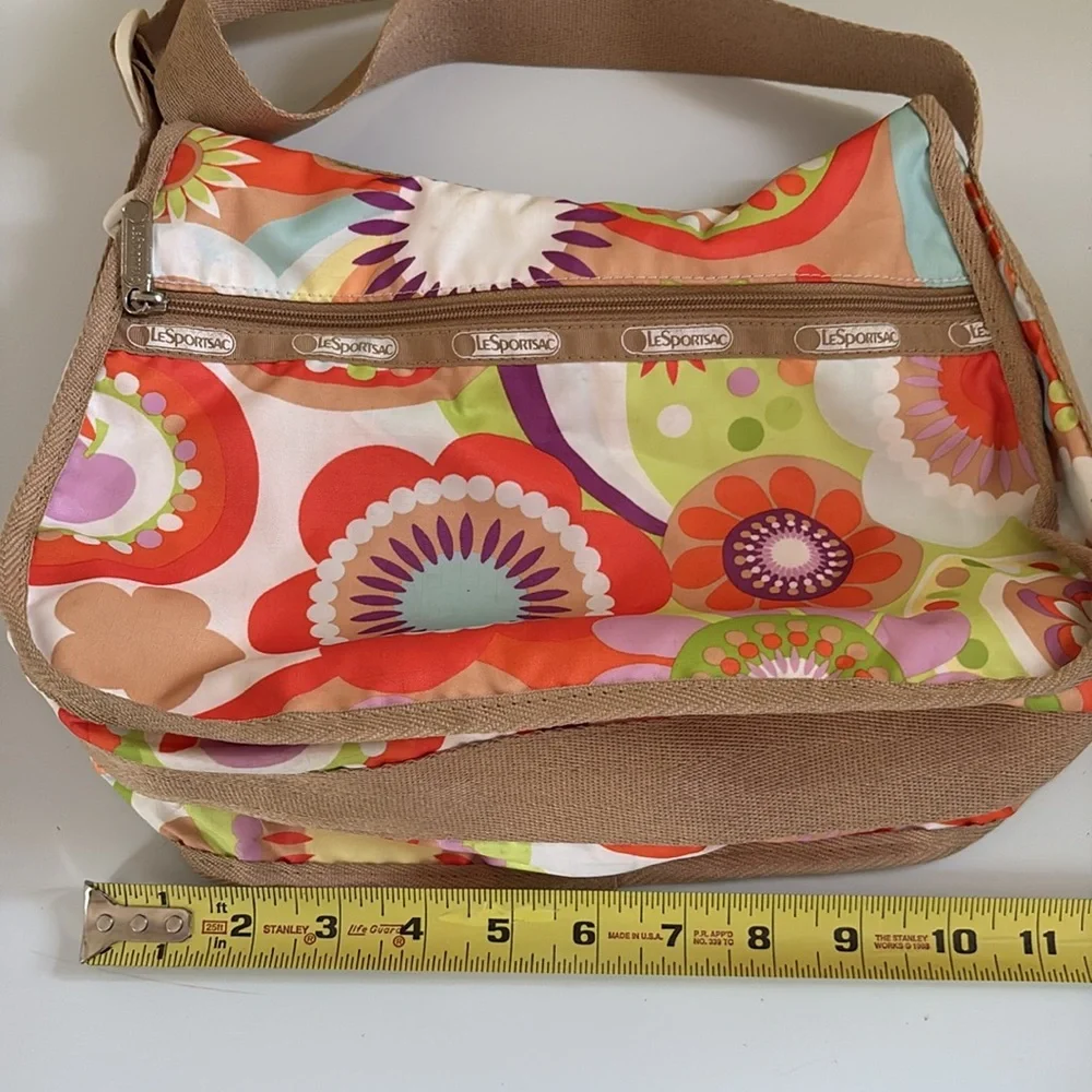 Le Sport Sac Lightweight Floral Nylon Crossbody